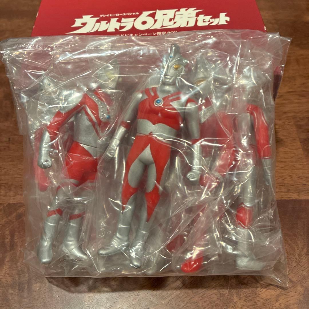 【新品未使用】Adobe限定ウルトラ6兄弟ソフビ セット 非売品 ウルトラマン