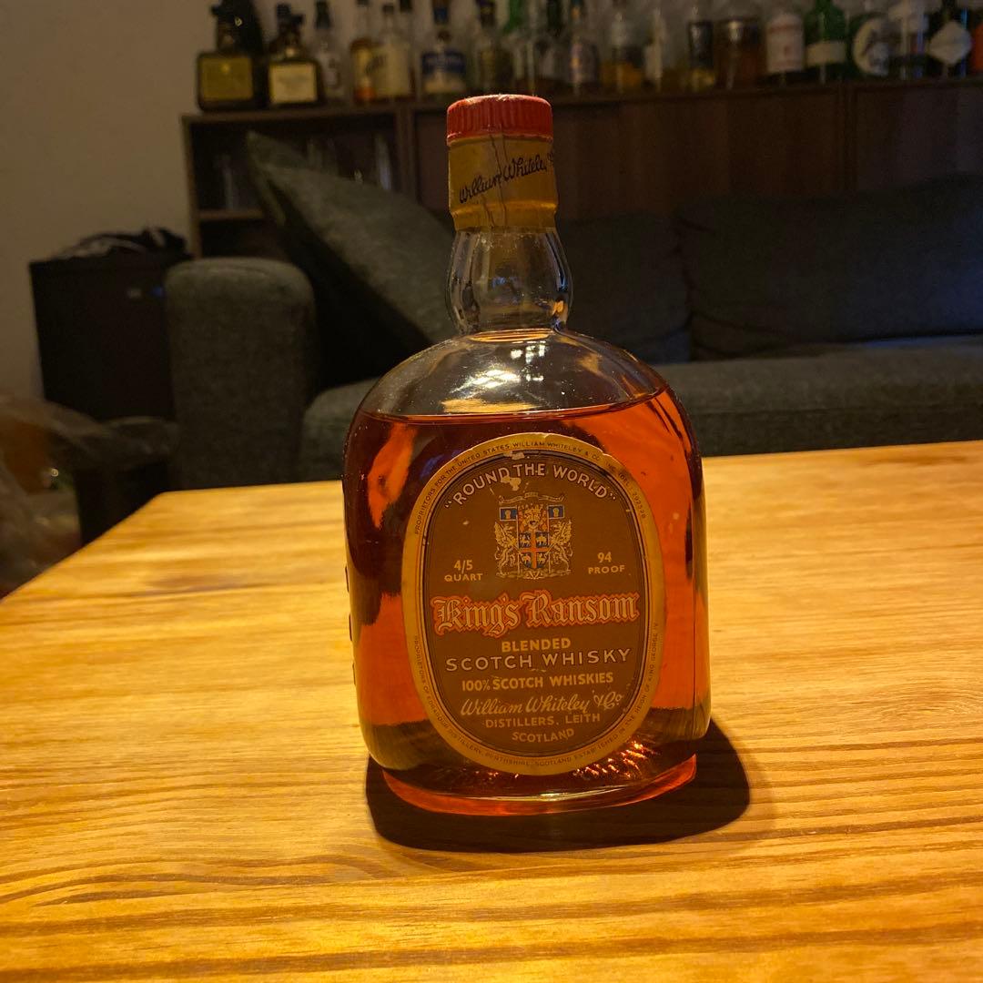 て*ん様 ビンテージ　60年代　King's Ransom ブレンデッドスコッチ