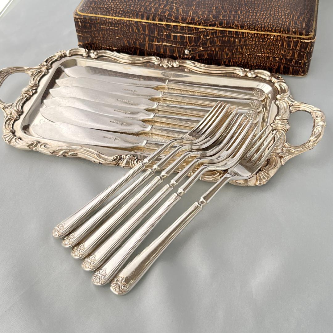 【Walker & Hall】カトラリーセットナイフ / フォーク