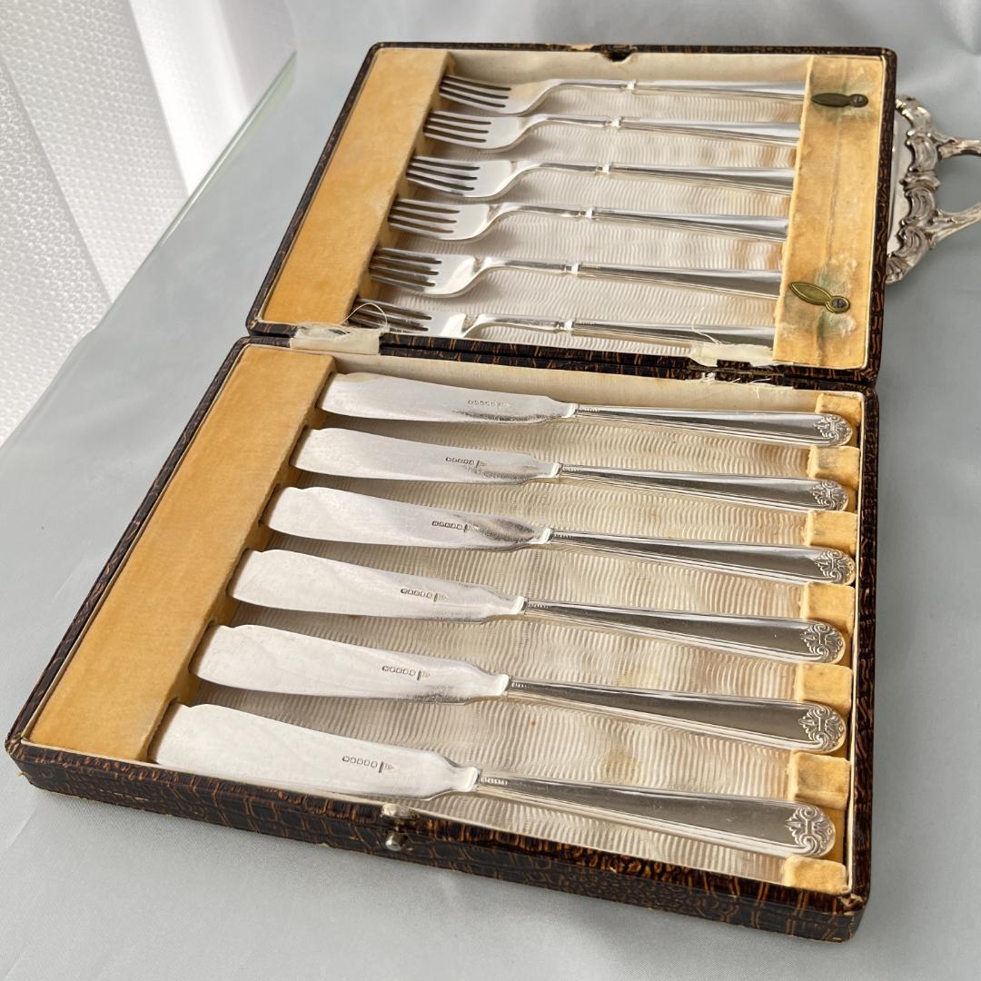 【Walker & Hall】カトラリーセットナイフ / フォーク