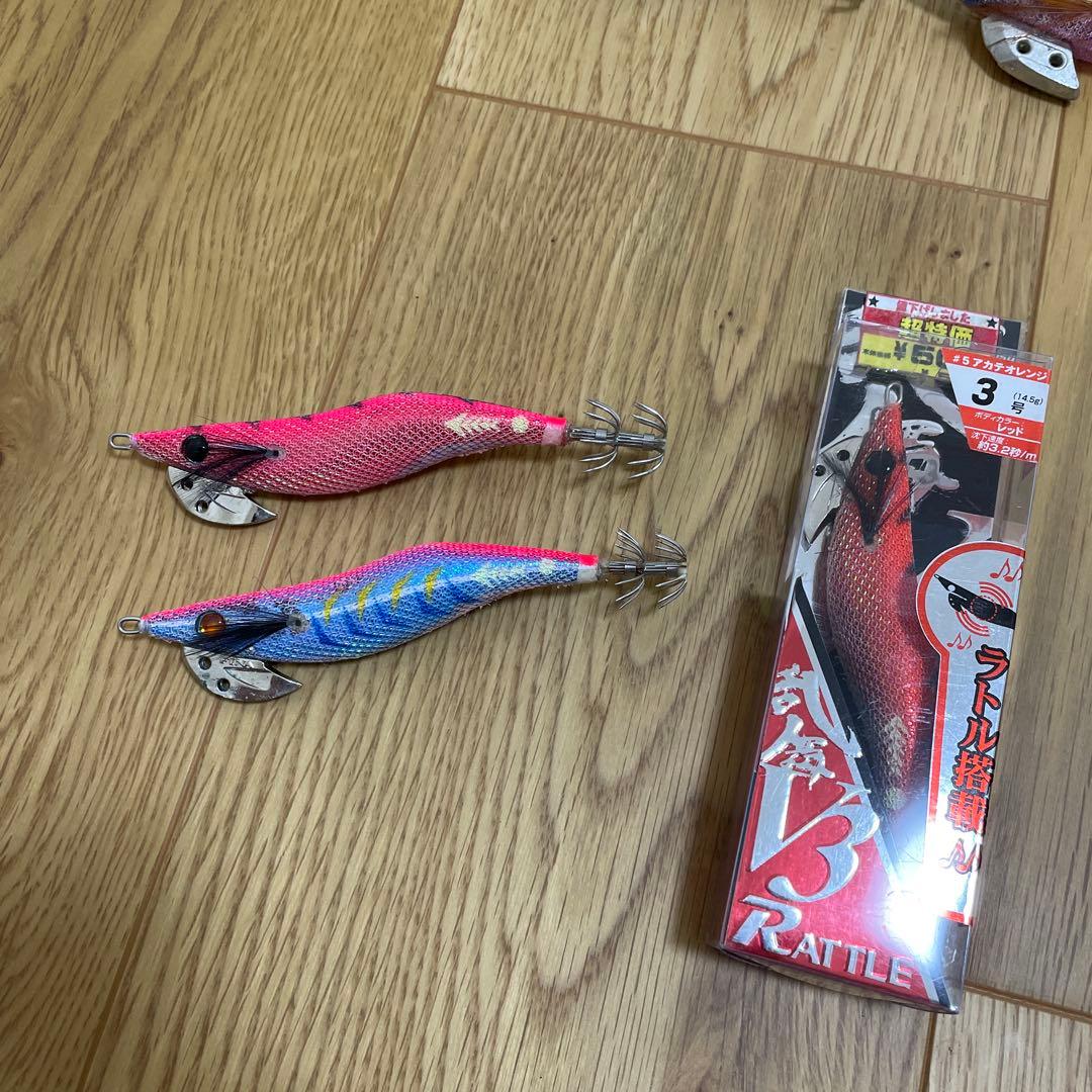 エギ 3号 メーカー色々 21個セット ケース2個付