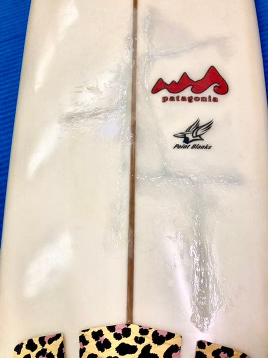 ジャンク 277cm パタゴニア 9’0 浮力抜群 ロングボード 剥離あり