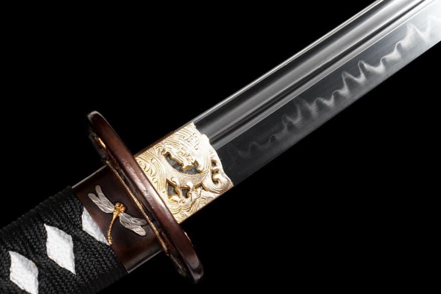 【トンボ斬り】古兵器 刀装具 日本刀　模造刀 居合刀 武士道 鑑賞用 美術刀