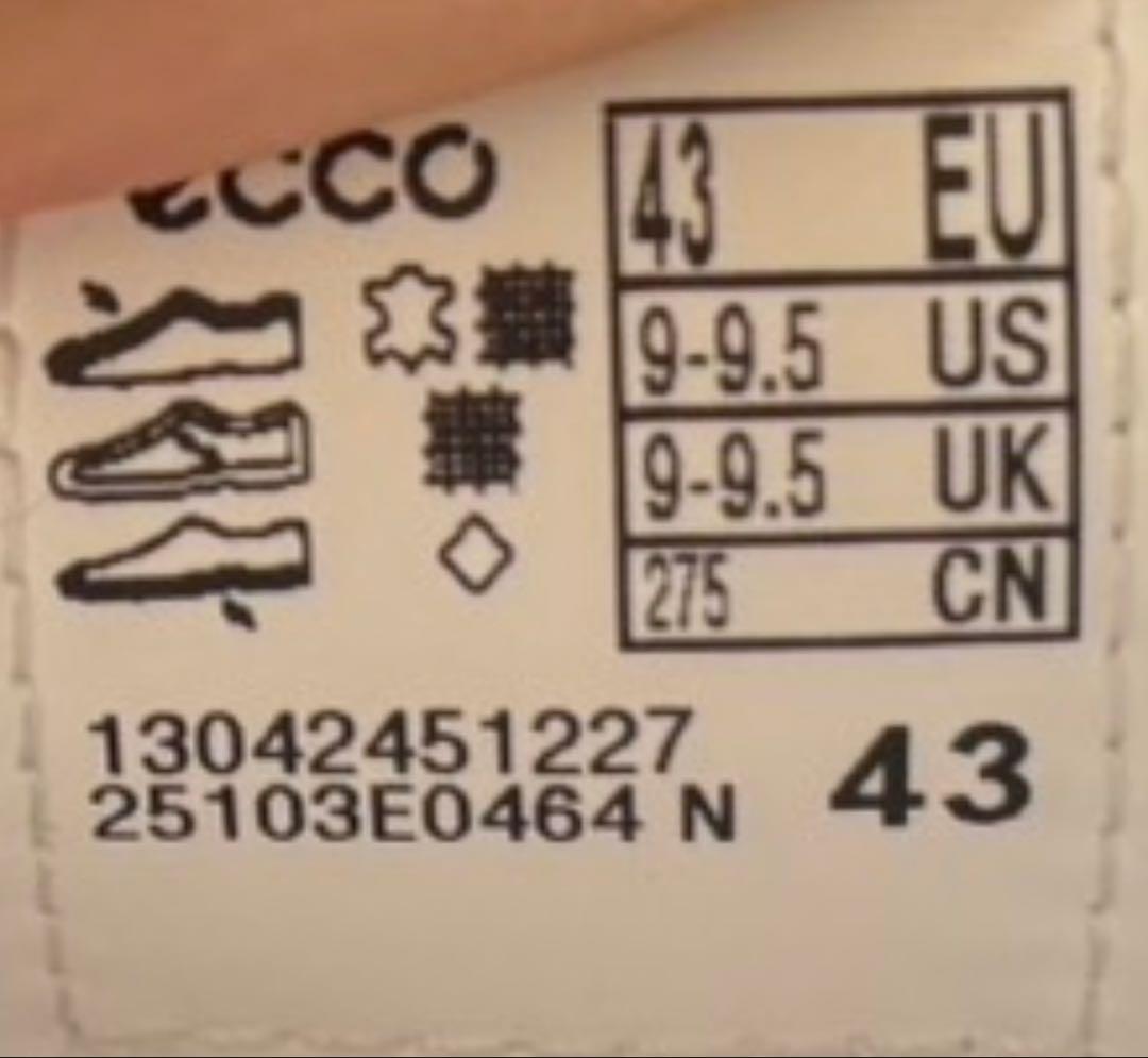 新品同様 ECCO ゴルフシューズ 白 27.5 BOA 44,000円