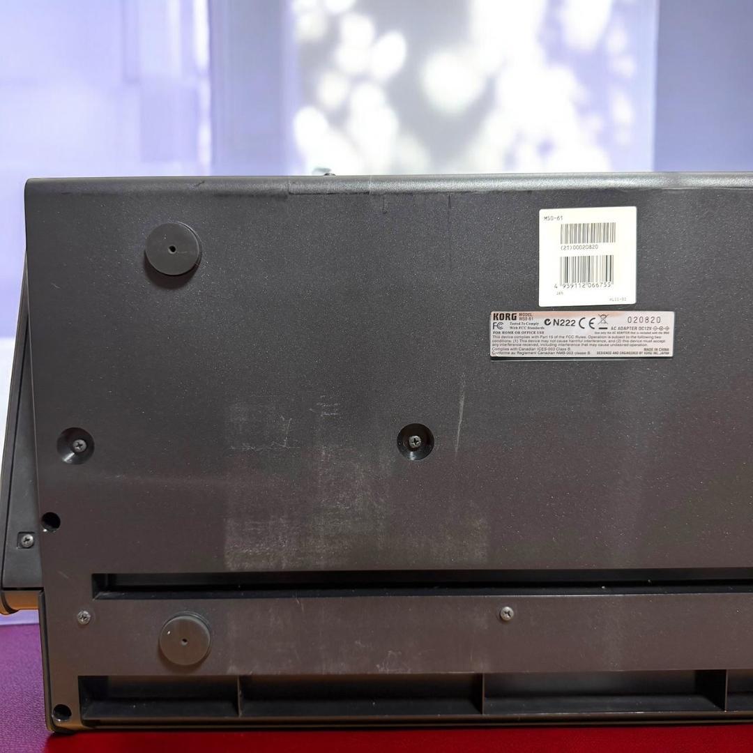 ☆動作品 KORG コルグ M50-61 61鍵盤 シンセサイザー