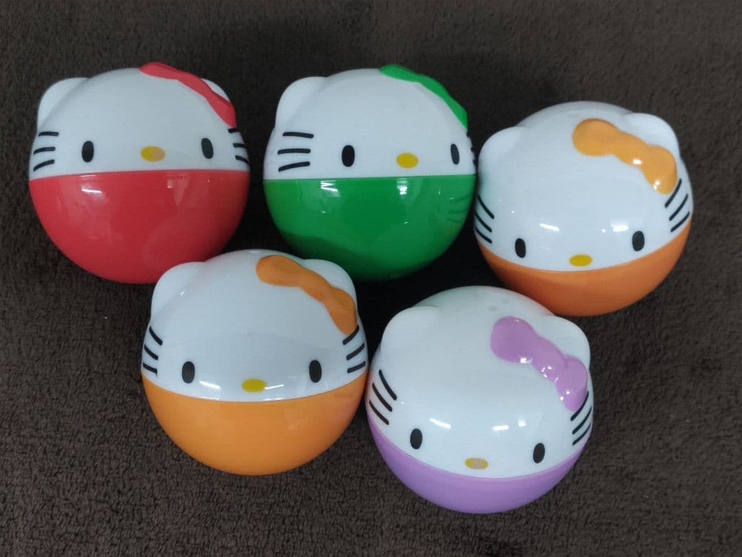 HelloKitty ハローキティ こけしライトコレクション ４種セット 他