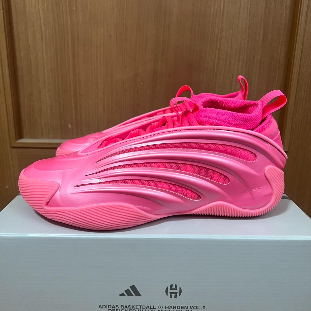 シューズ(男性用) adidas Harden Vol. 9 Flamingo Pink 26cm