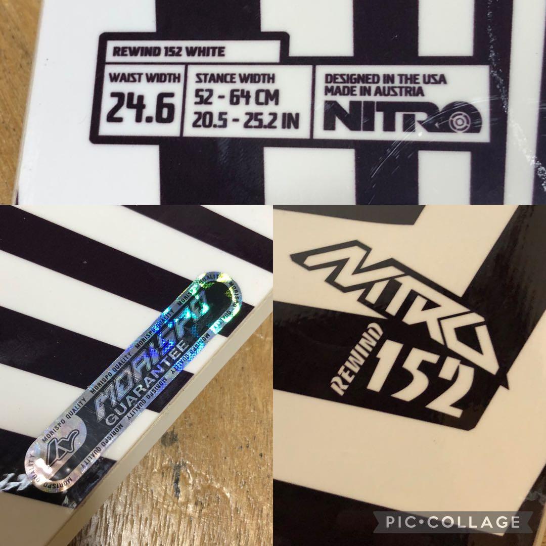 NITRO スノーボード スノボ グラトリ FLUX ビンディング パウダー