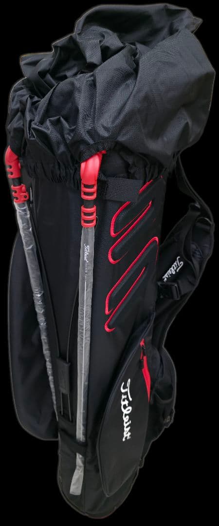 Titleist ブラック/レッド キャディバッグ