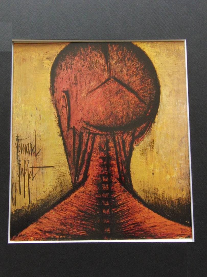 ベルナール・ビュッフェ【Tete d'ecorche de dos】