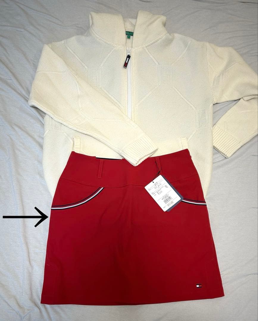 【新品未使用タグ付き】  GOLF 赤 M