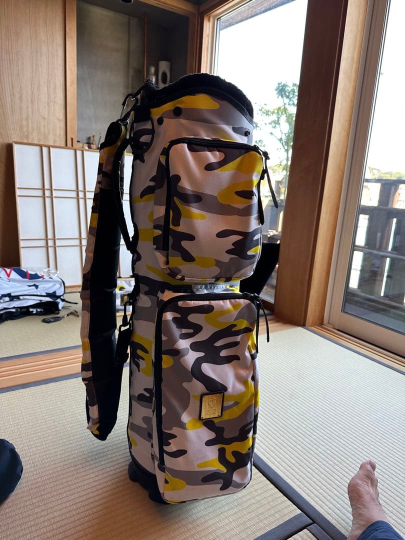 v12ゴルフキャディバッグ8.5インチ他3点セット