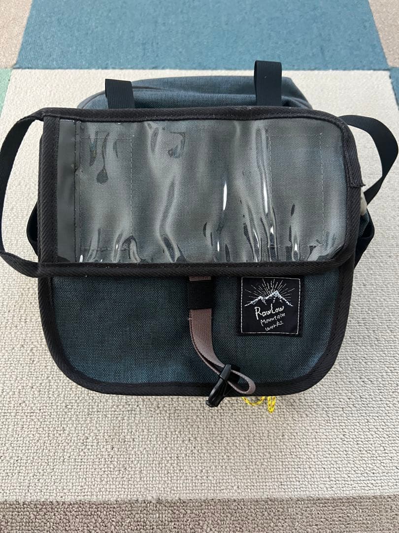 RawLowMountainWorksフロントバッグ　サイクルバーバッグ