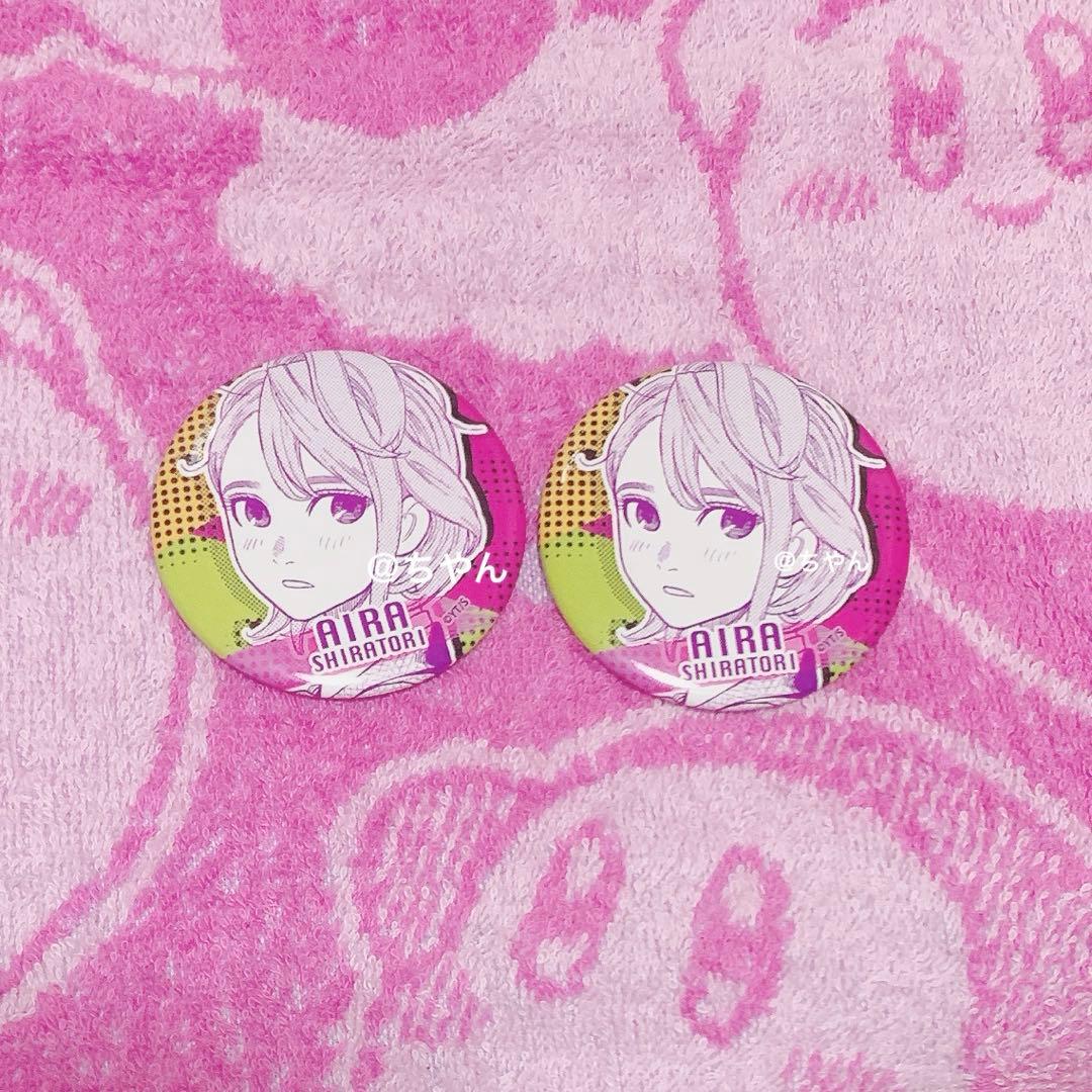 ダンダダン　原作　トレーディング缶バッジ　白鳥愛羅　アイラ