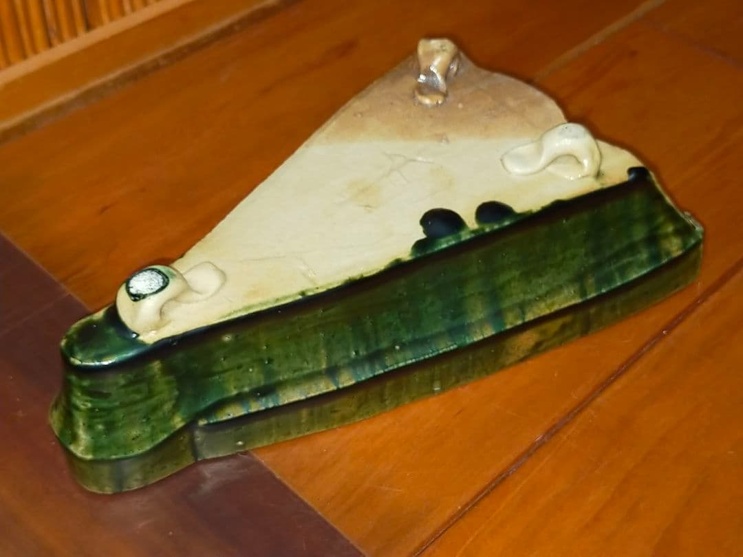 ♥織部　大きな　向付　鉢　菓子鉢　骨董　古玩