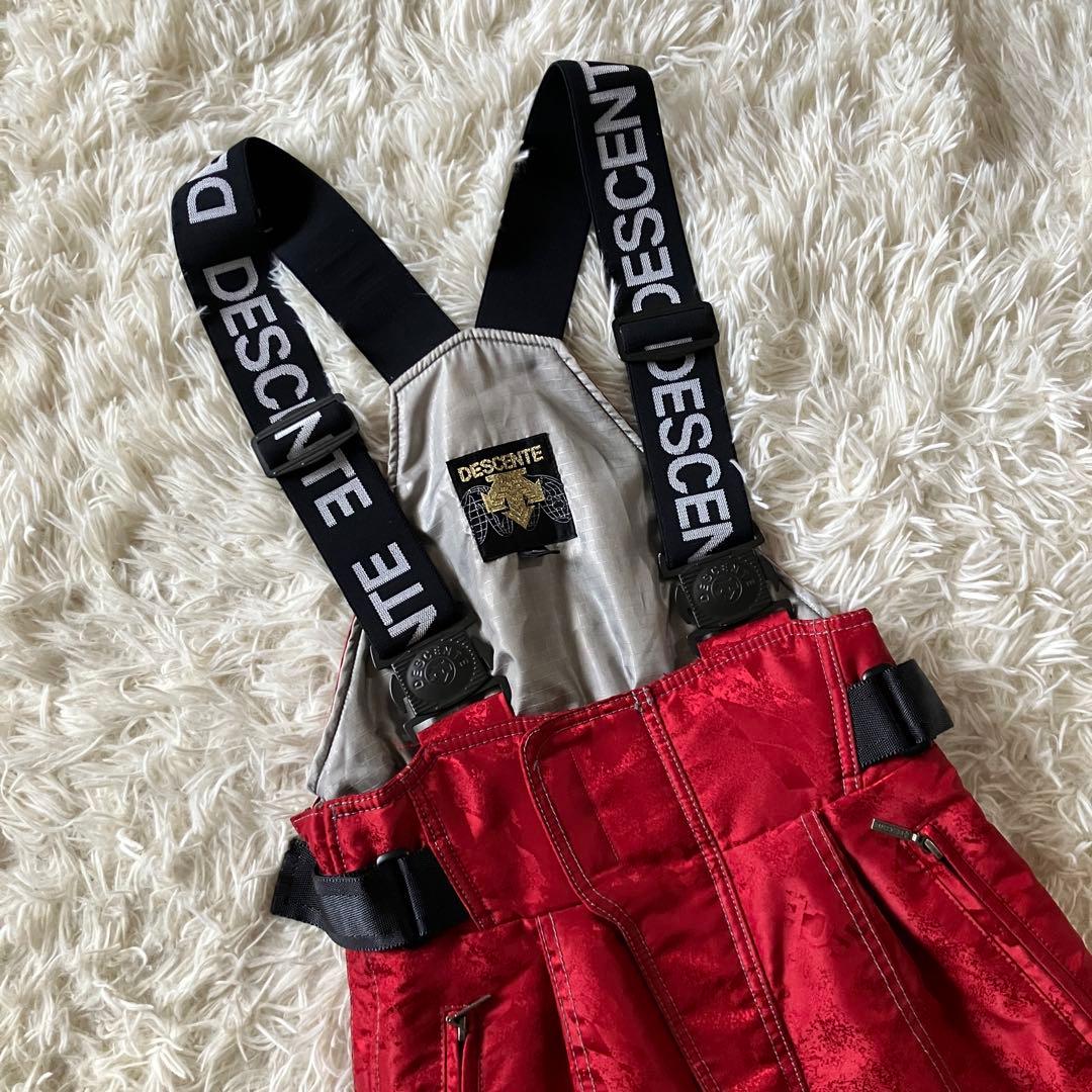 #3L✨DESCENTE✨スキーウェア 上下セット メンズS 90s レトロ
