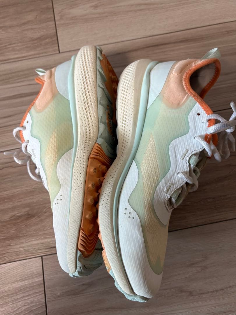 ココ コールハーン ゴルフシューズ 24.5 7 1/2ホワイト/オレンジ