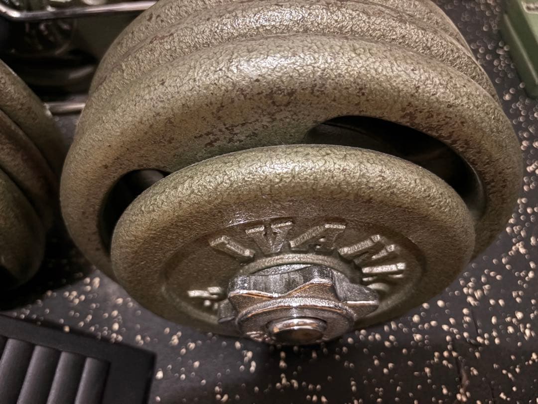 ivanko ダンベル　2.5kg 1.25kg プレートシャフト10kg×2個