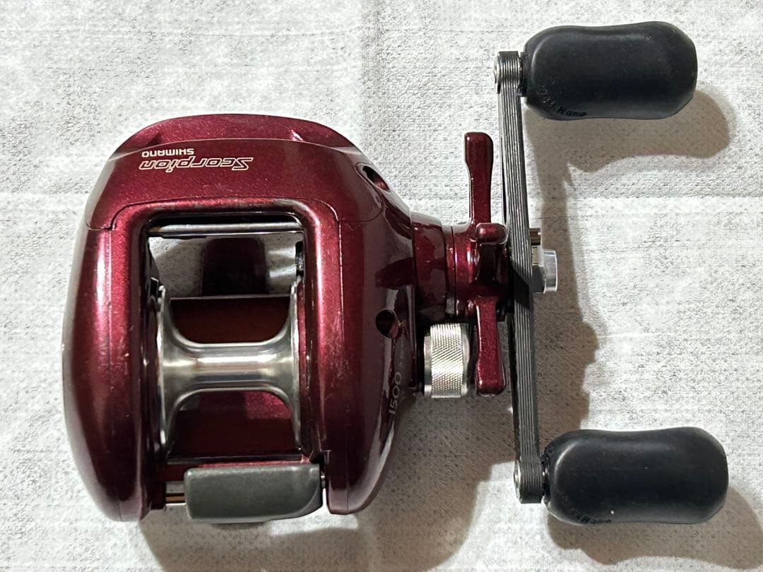 シマノ スコーピオン1500 　動作良好　ZPI SSRC カーボンハンドル