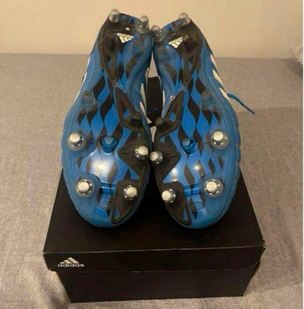 【激レア】adidas サッカースパイク 11pro 限定盤 取り替え式　ブルー
