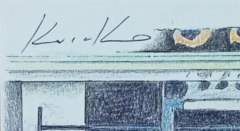 GP131★原画を飾る！！★師：平山郁夫★東京芸大卒★有名百貨店人気作家