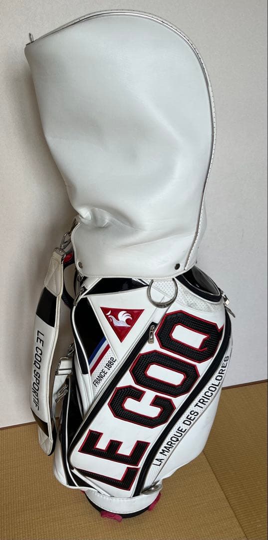 ルコック スポルティフ キャディバッグ ゴルフバッグ トリコロール