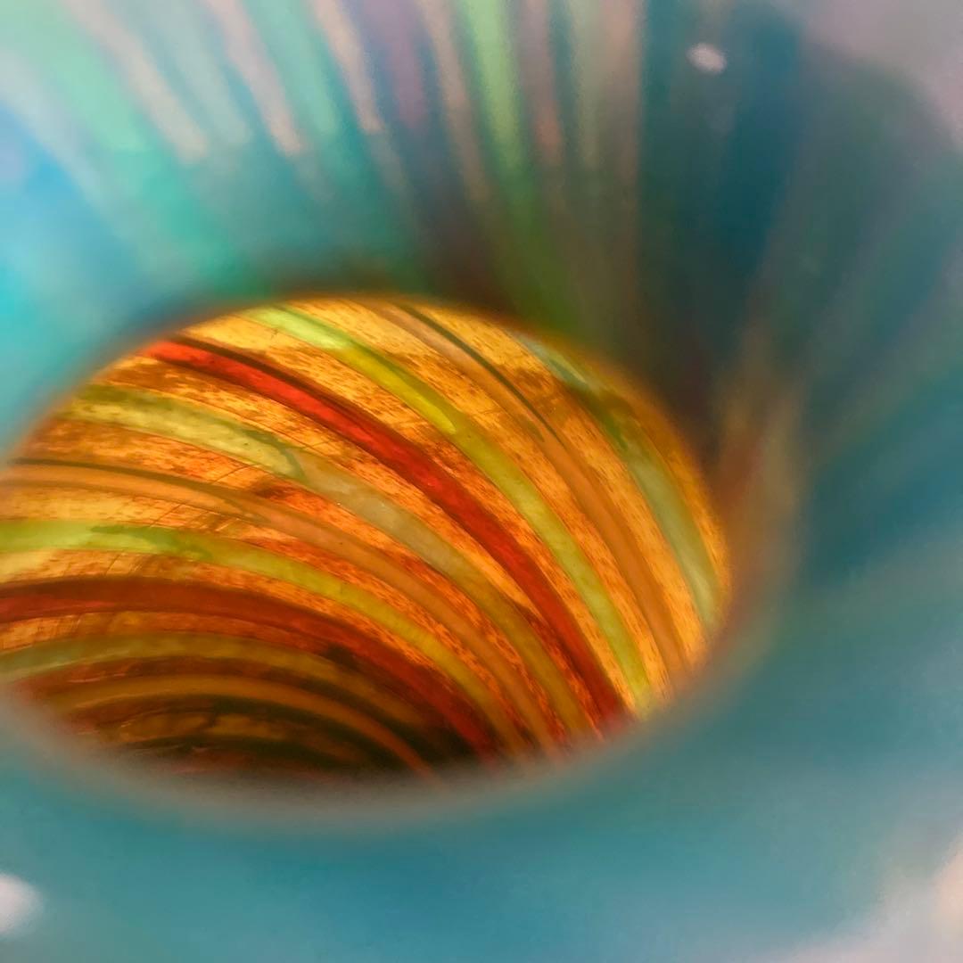 MURANO ムラーノガラス　花瓶　ベネチアングラス　美品