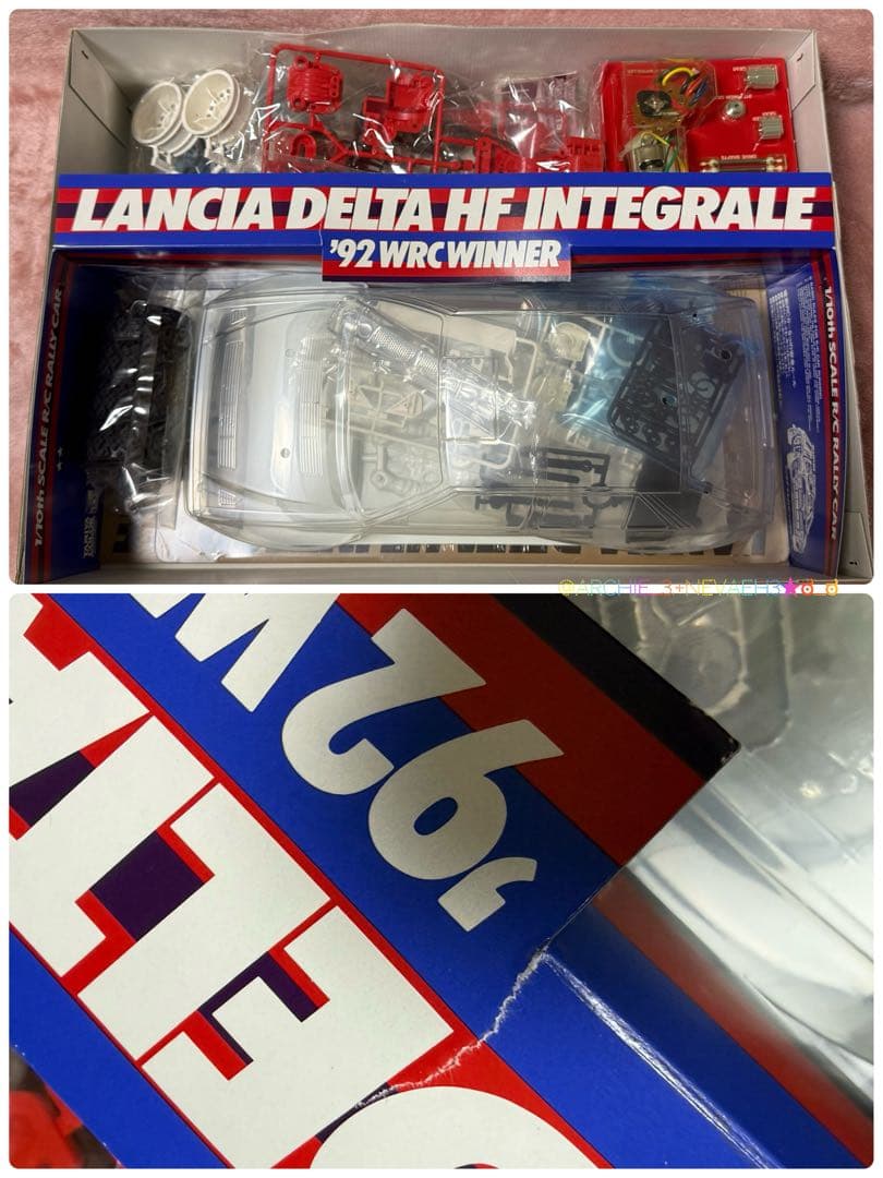 値下げ中★ラスト１台★タミヤ★ランチアデルタHFインテグラーレ‘92WRC優勝車
