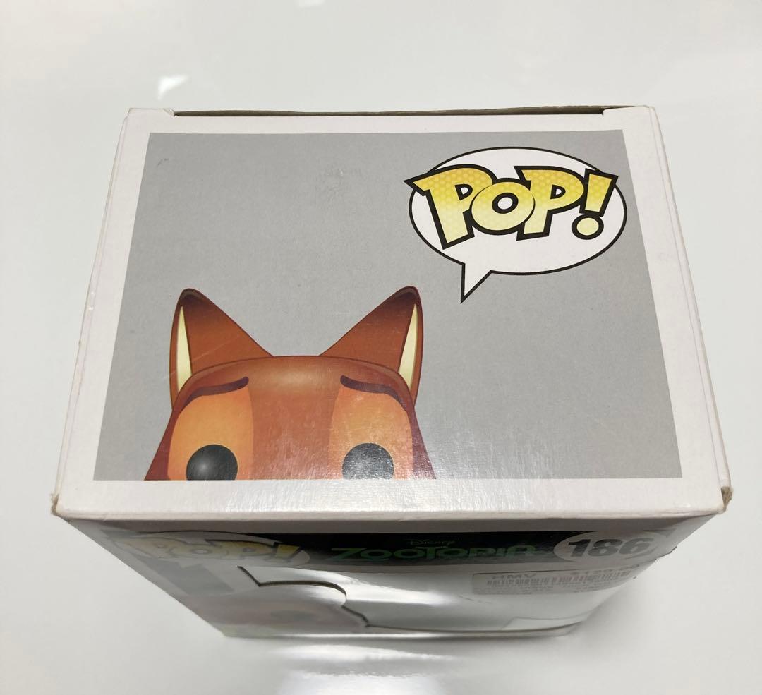 レア ズートピア POP FUNKO フィギュア 186 ニック