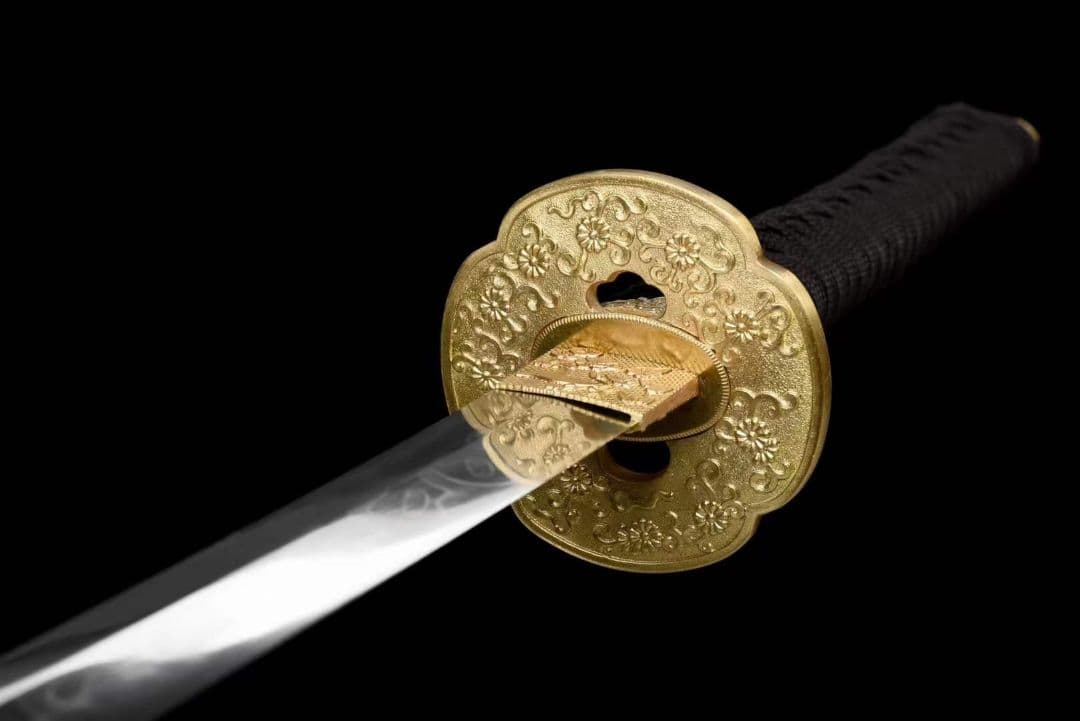 武具　刀装具　日本刀　模造刀   居合刀 『雪を踏んで梅を探す』