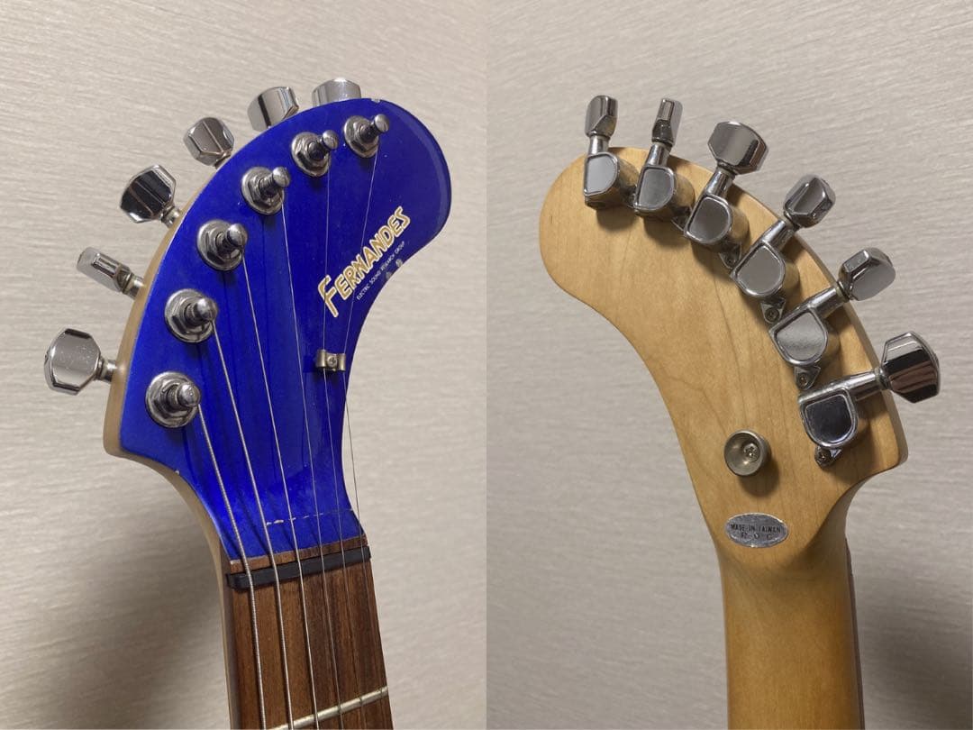 FERNANDES ZO-3 青 ブルー USBアダプター付き