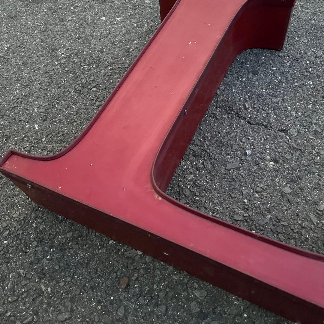 L 看板 アルファベット レターサイン 文字 アメリカ ビンテージ アンティーク