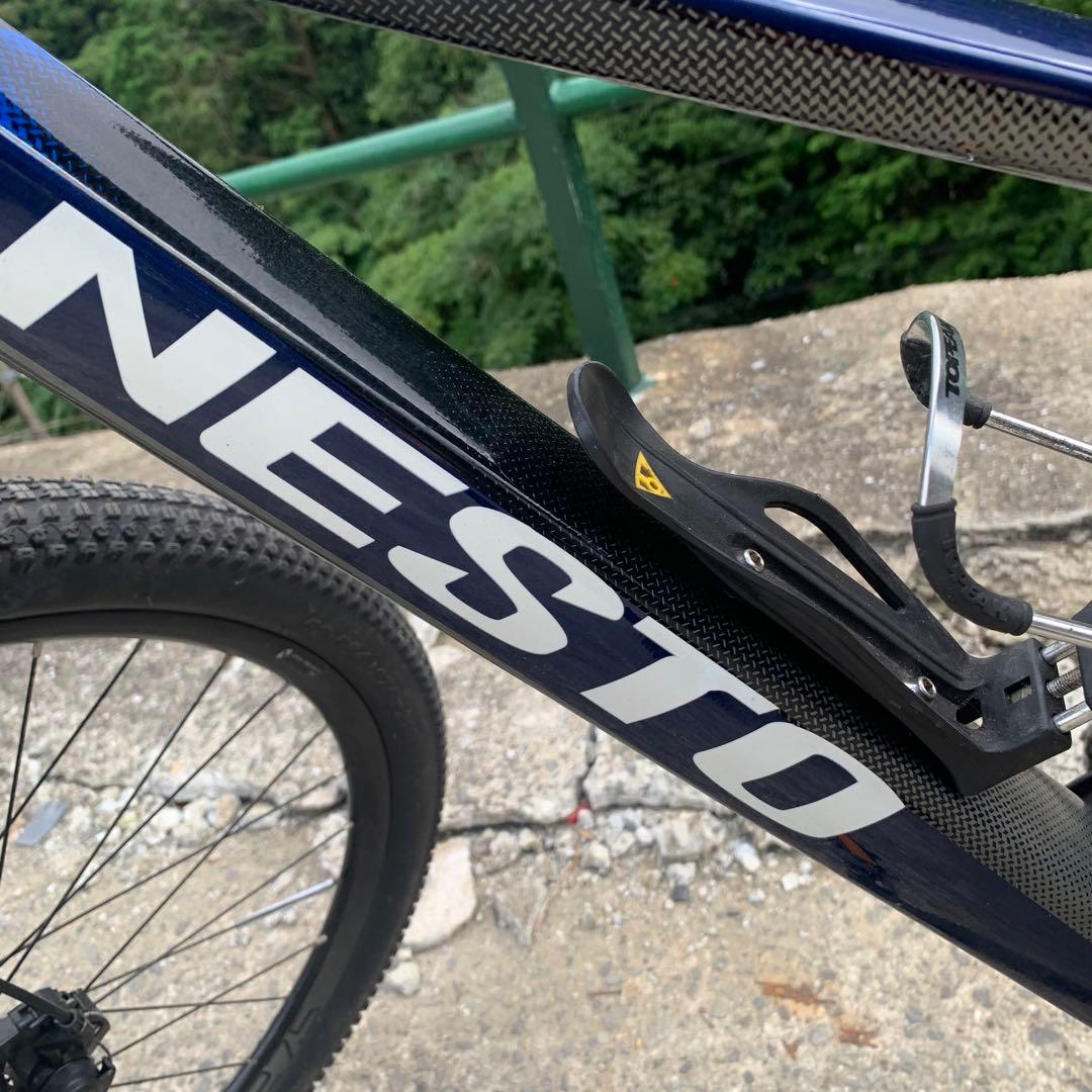 岸170 NESTO 軽量クロスバイク　紺