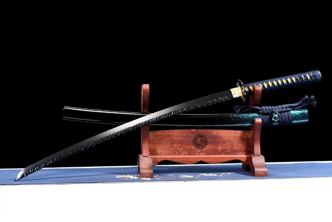 【墨蓮】古兵器 刀装具 日本刀　模造刀 居合刀 武士道 鑑賞用 美術刀 贈り物