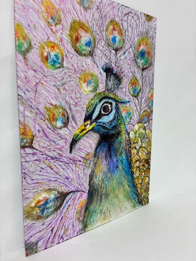 絵　アート　作品　絵画　動物　クレヨン　美術