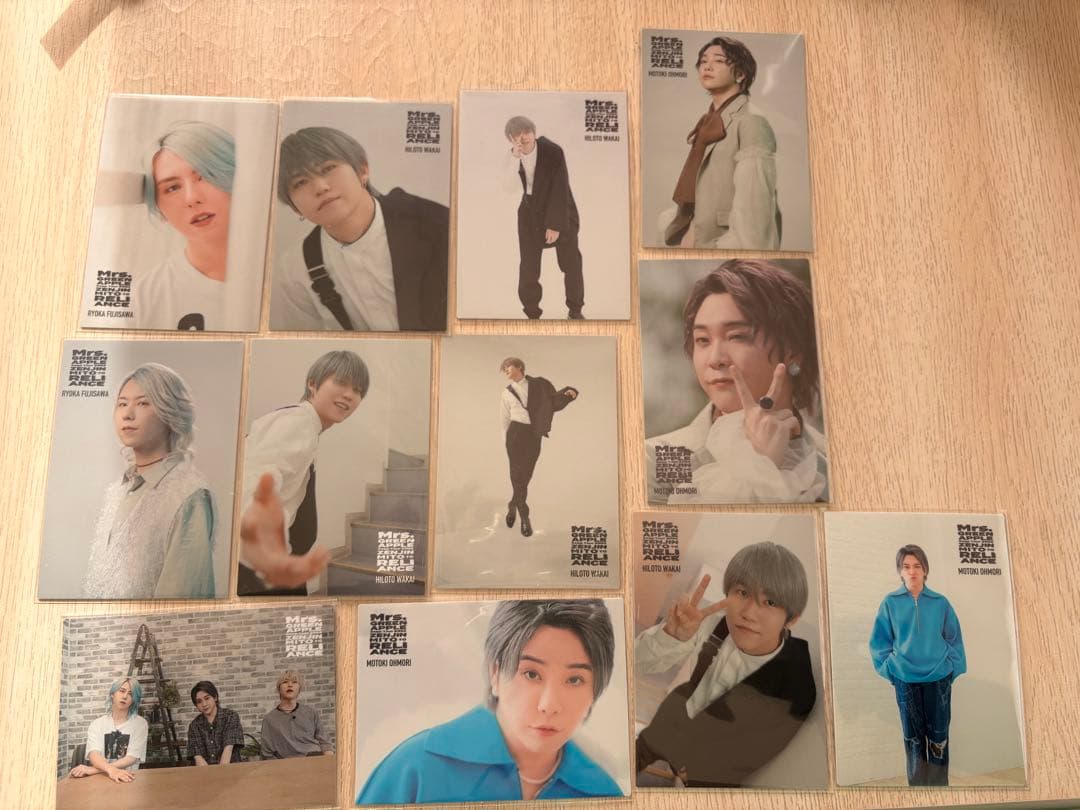 ミセスゼンジン未到とリライアンス フォトカ 大森元貴 若井滉斗 藤澤涼架 12枚
