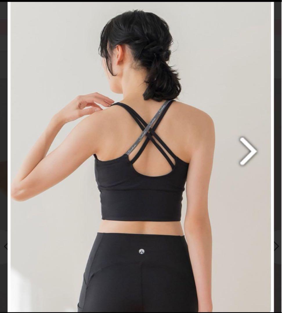 SUKALA ブラック ヨガブラトップ Sサイズ