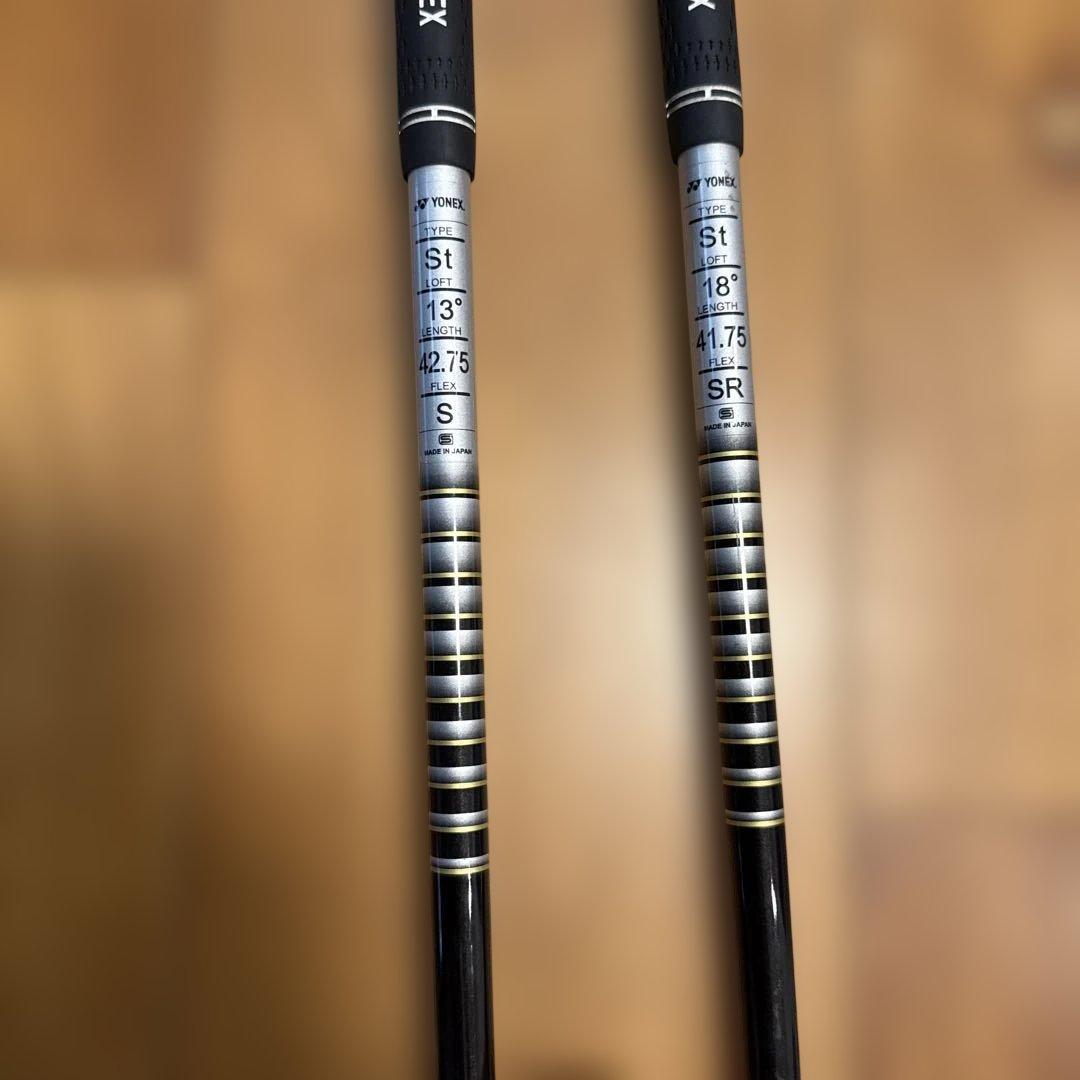 YONEX NANOV nextage FW3番、5番2本セット