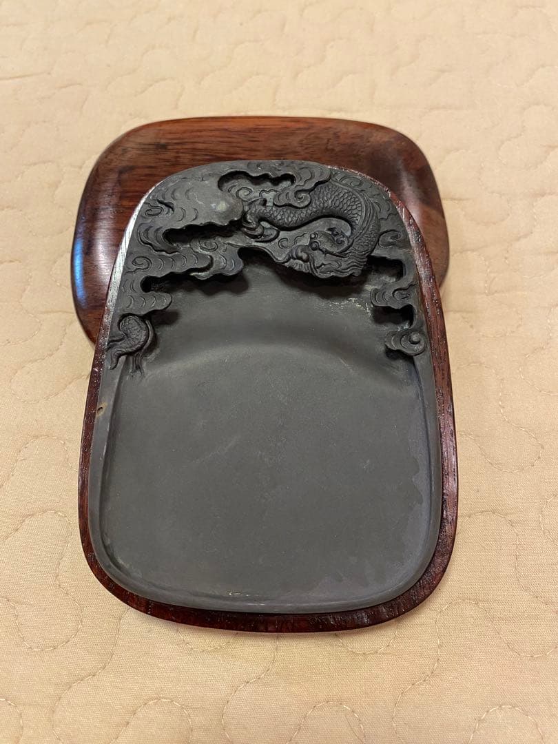 硯㉕最終値下げ 【新品未使用】端渓硯　坑仔厳