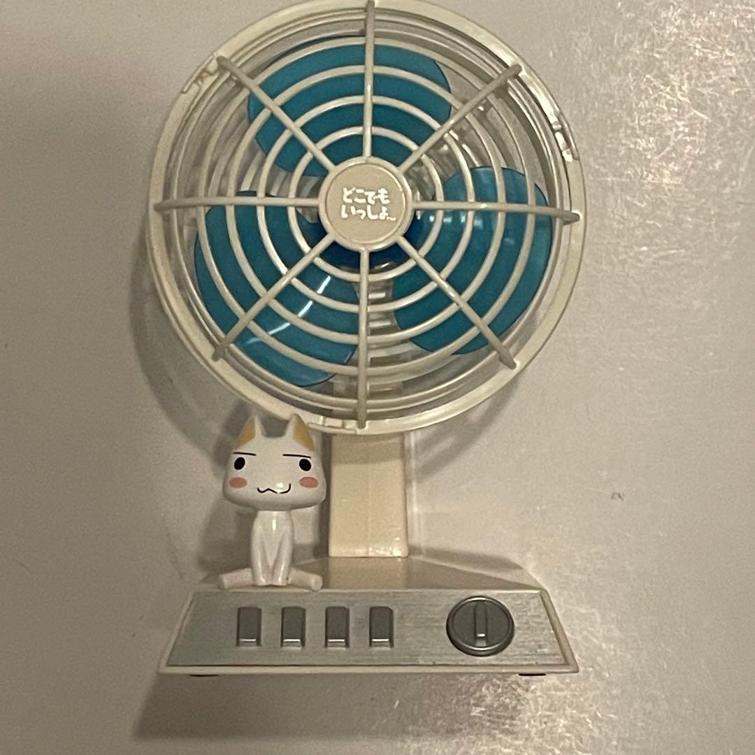 どこでもいっしょ　レトロ扇風機　トロ　当時物　箱・説明書有り