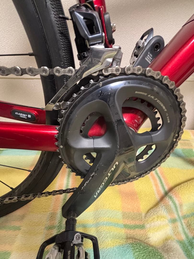 【ジャンク】TREK domane SL6 ULTEGRAアルテグラ　部品取り