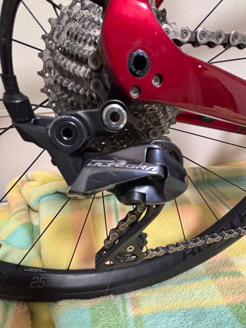 【ジャンク】TREK domane SL6 ULTEGRAアルテグラ　部品取り