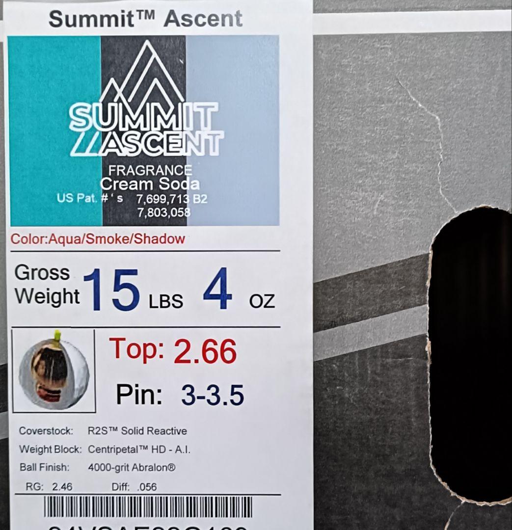 STORM SUMMIT ASCENT ストーム サミット アセント 15P軽め