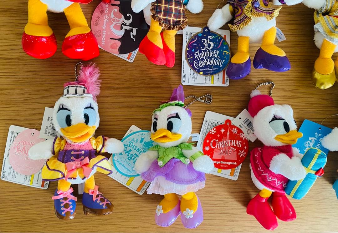 ♡デイジー♡【12個セット販売】ぬいぐるみキーホルダー