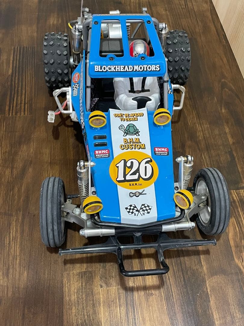 タミヤ　ブロックヘッドモーター ワイルドワン　XB 完成車　フルベアリング