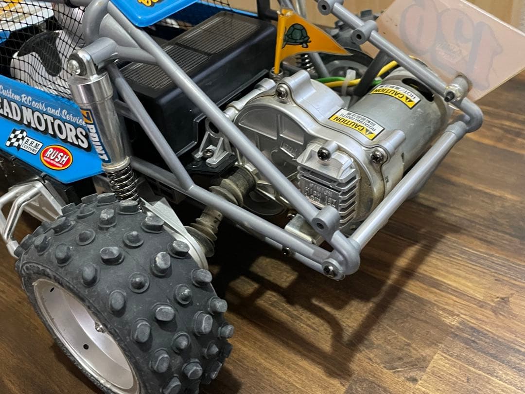 タミヤ　ブロックヘッドモーター ワイルドワン　XB 完成車　フルベアリング