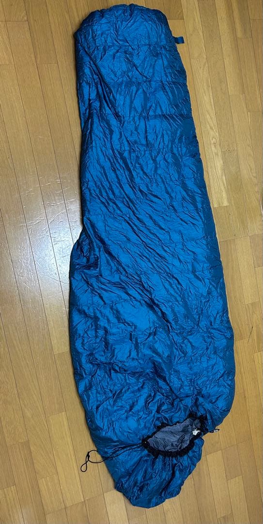 LLBean ダウン寝袋 青 210cm
