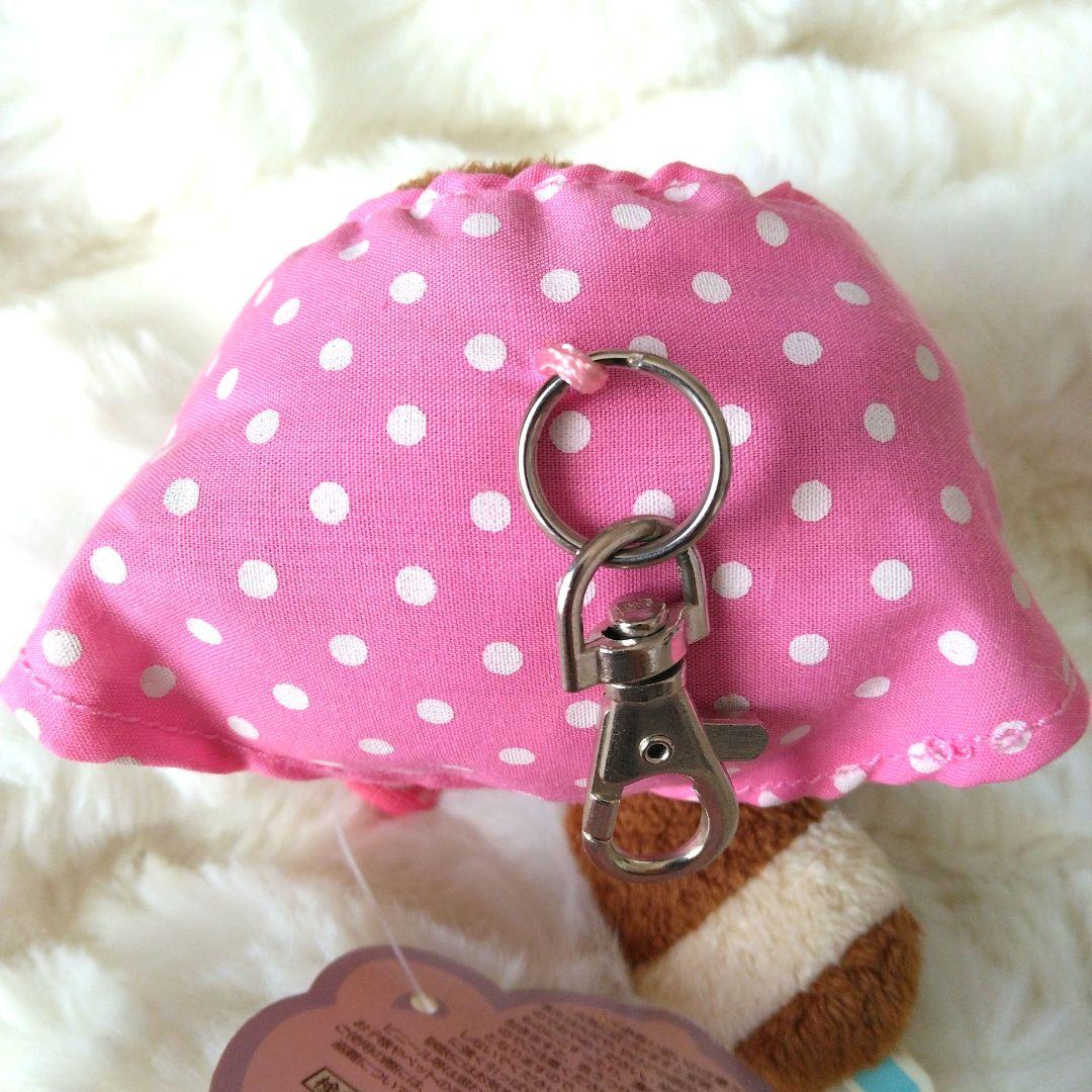 平成レトロ　きれいずきん生活　リール　マスコット　ぬいぐるみ　キーホルダー