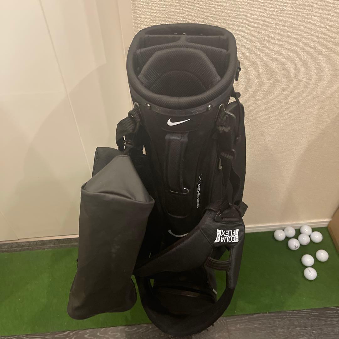 Nike ブラック スタンド式キャディバッグ