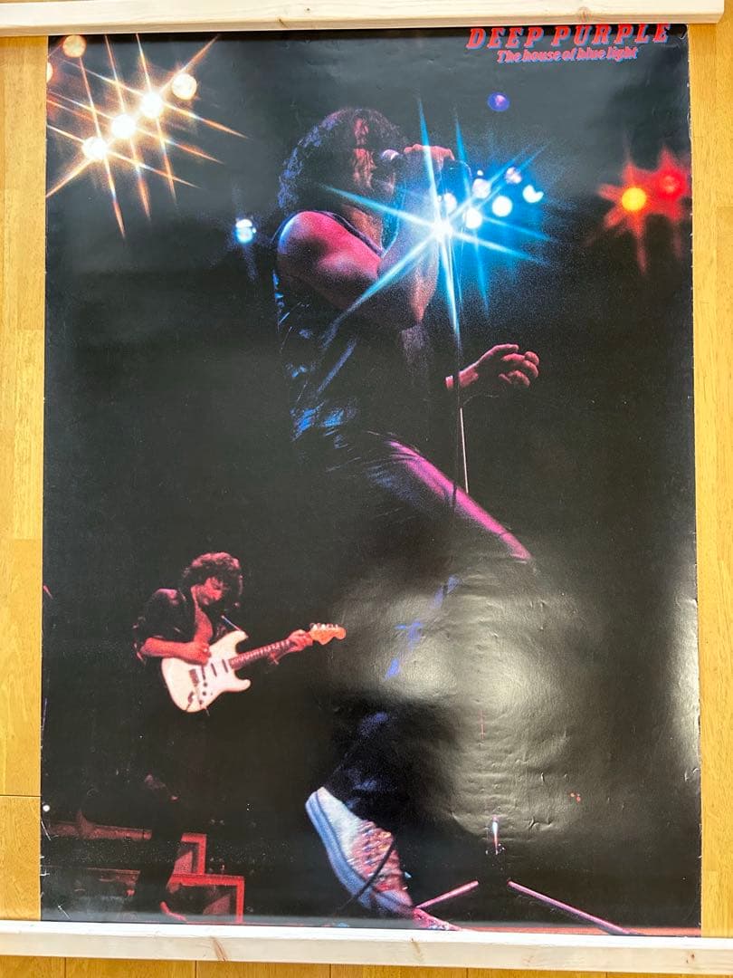 ☆DEEP PURPLE☆ハウスオブブルーライト☆ポスター☆非売品☆当時物☆